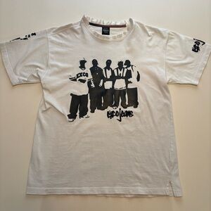 ( Southpole style) exco jeans rap/gang Y2K shirt